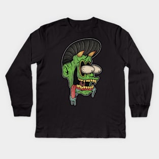 Speed Demon Kids Long Sleeve T-Shirt